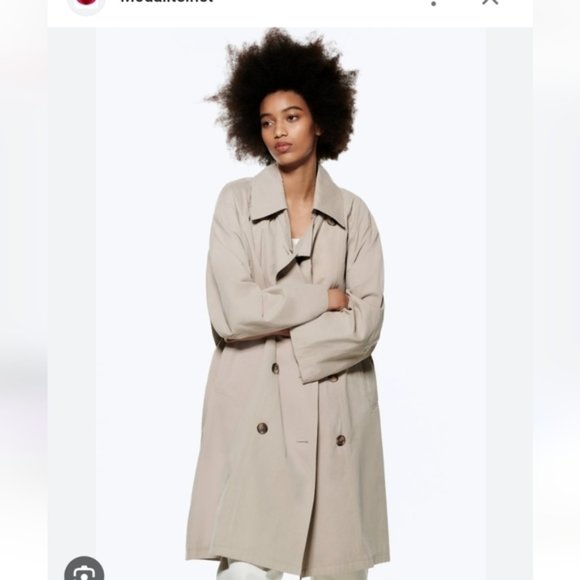 Zara Waterproof Trench coat - Picture 1 of 3